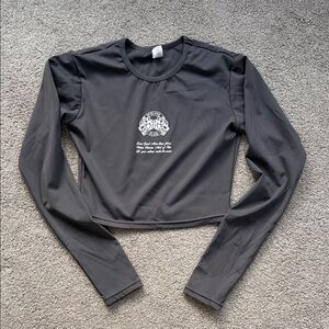 DARC SPORT Long Sleeve Crop Top